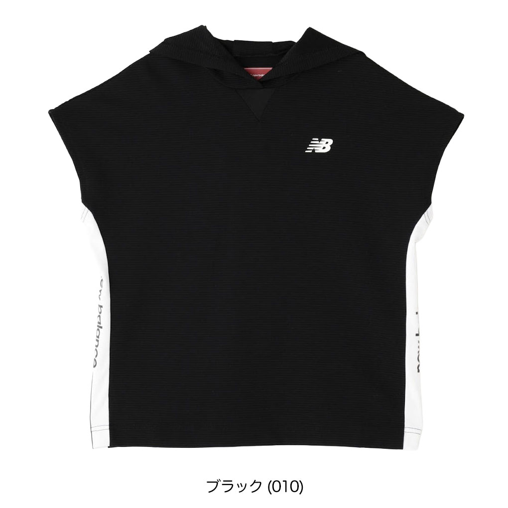 ニューバランス 接触冷感 フレンチスリーブ プルオーバー フーディー 012-5164503 レディース ゴルフウェア newbalance 2025春夏モデル 日本正規品