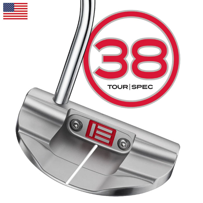 イーブンロール 38 Tour Spec ER8 Satin パター 中尺 メンズ 右用 38インチ USA直輸入品 EVNROLL ゴルフクラブ 並行輸入品