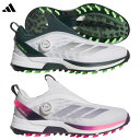 アディダス アディゼロ ゼッドジー 25 ボア スパイクレスシューズ NLK60 メンズ ゴルフシューズ 2025年モデル adidas 日本正規品