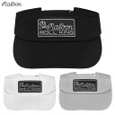 マルボンゴルフ サンバイザー Roll King Golf Visor メンズ M-9233 ゴルフ 帽子 malbon golf 2024年モデル USモデル...