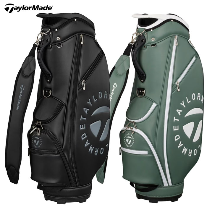 TaylorMade キャディバッグ ブラック/グリーン 楽天市場】テーラーメイド キャディバッグ(カラーグリーン