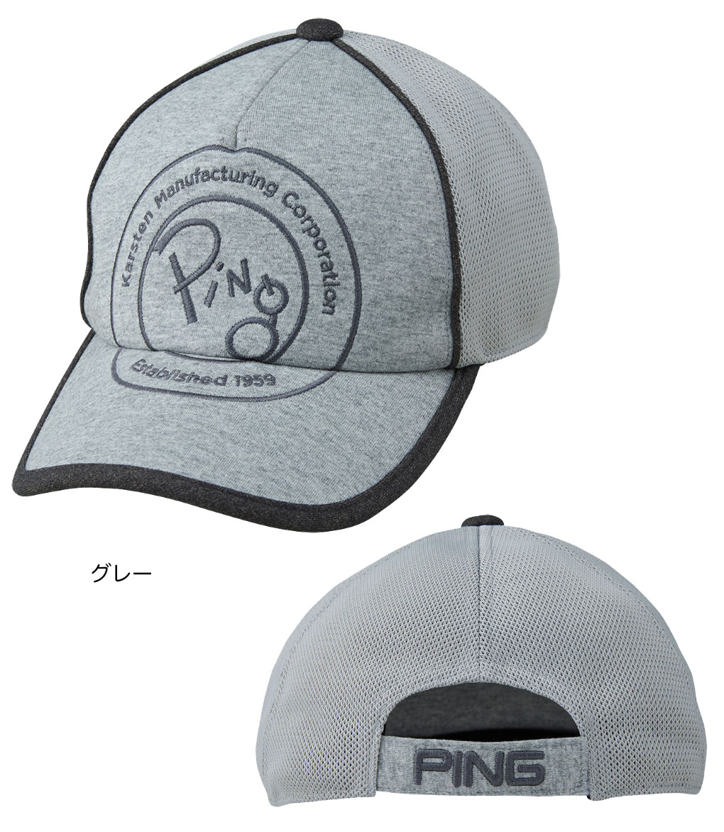 PING ピン HW-U2511 ウィンターメッシュキャップ メンズ ゴルフ 帽子 2025秋冬モデル 日本正規品