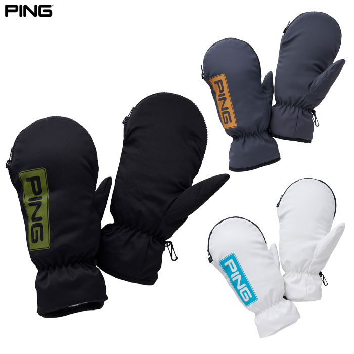 ピン AC-U2504 光電子ミトングローブ ゴルフウェア 防寒 あったか PING 2025秋冬モデル 日本正規品