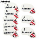 アドミラル Admiral Golf ヘッドカバー アイアンセットユニオンジャック ADMG5BH5 ゴルフ 2025年モデル 日本正規品