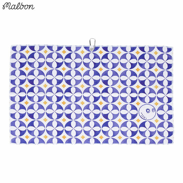 マルボン タオル RIVIERA GOLF TOWEL Multi ゴルフ M-9158 Malbon Golf 2025年モデル 正規品