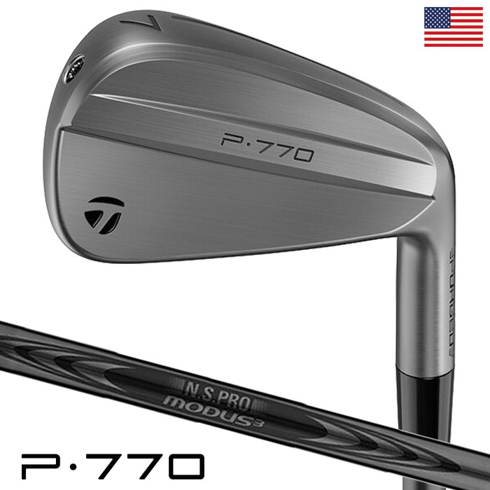 テーラーメイド P770 Battle Worn Irons アイアン 7本セット(4I-PW) メンズ 右用 MODUS TOUR 120 LUXURY BL...