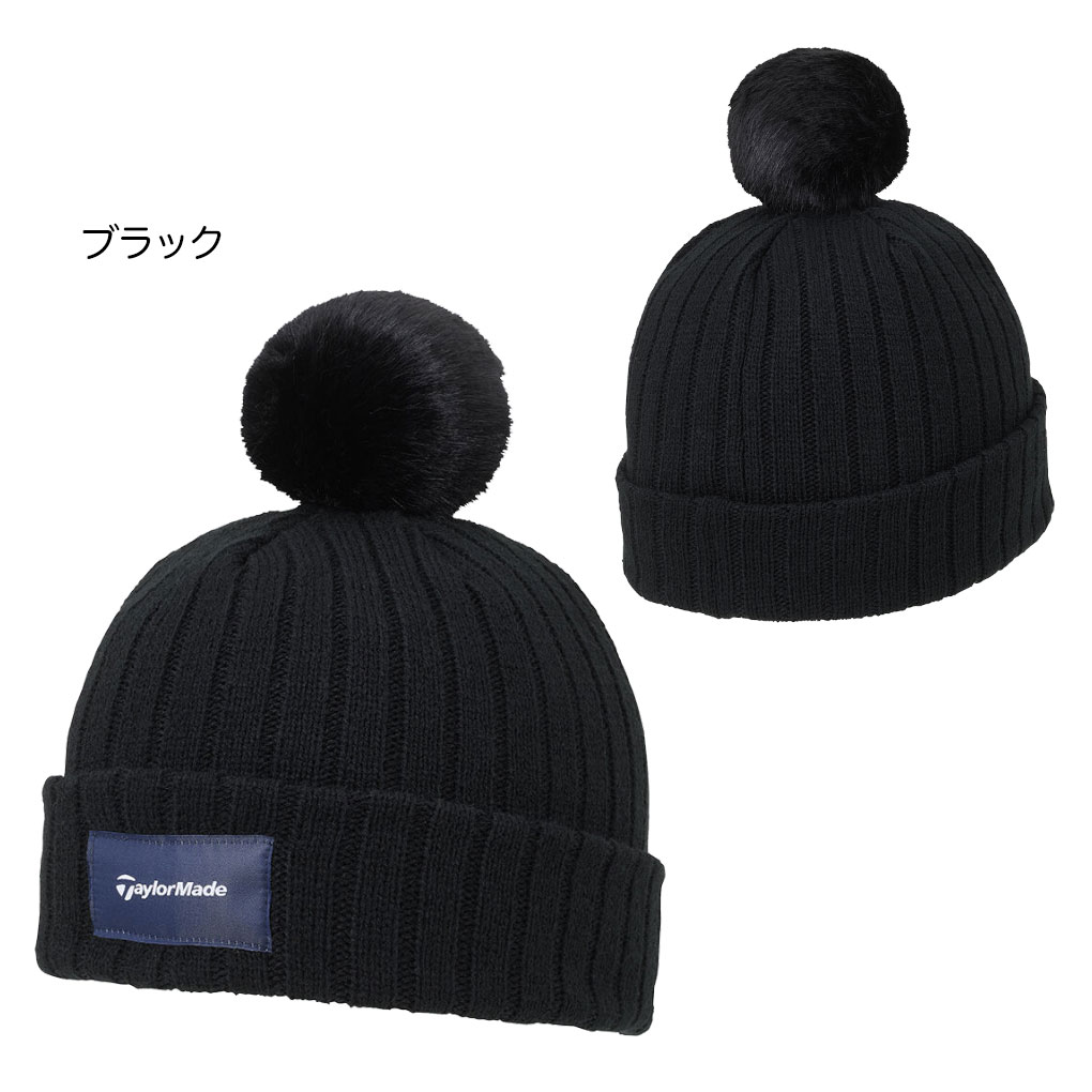 テーラーメイド ウィメンズ W ポンポンニットキャップ UN944 レディース 帽子 ゴル...