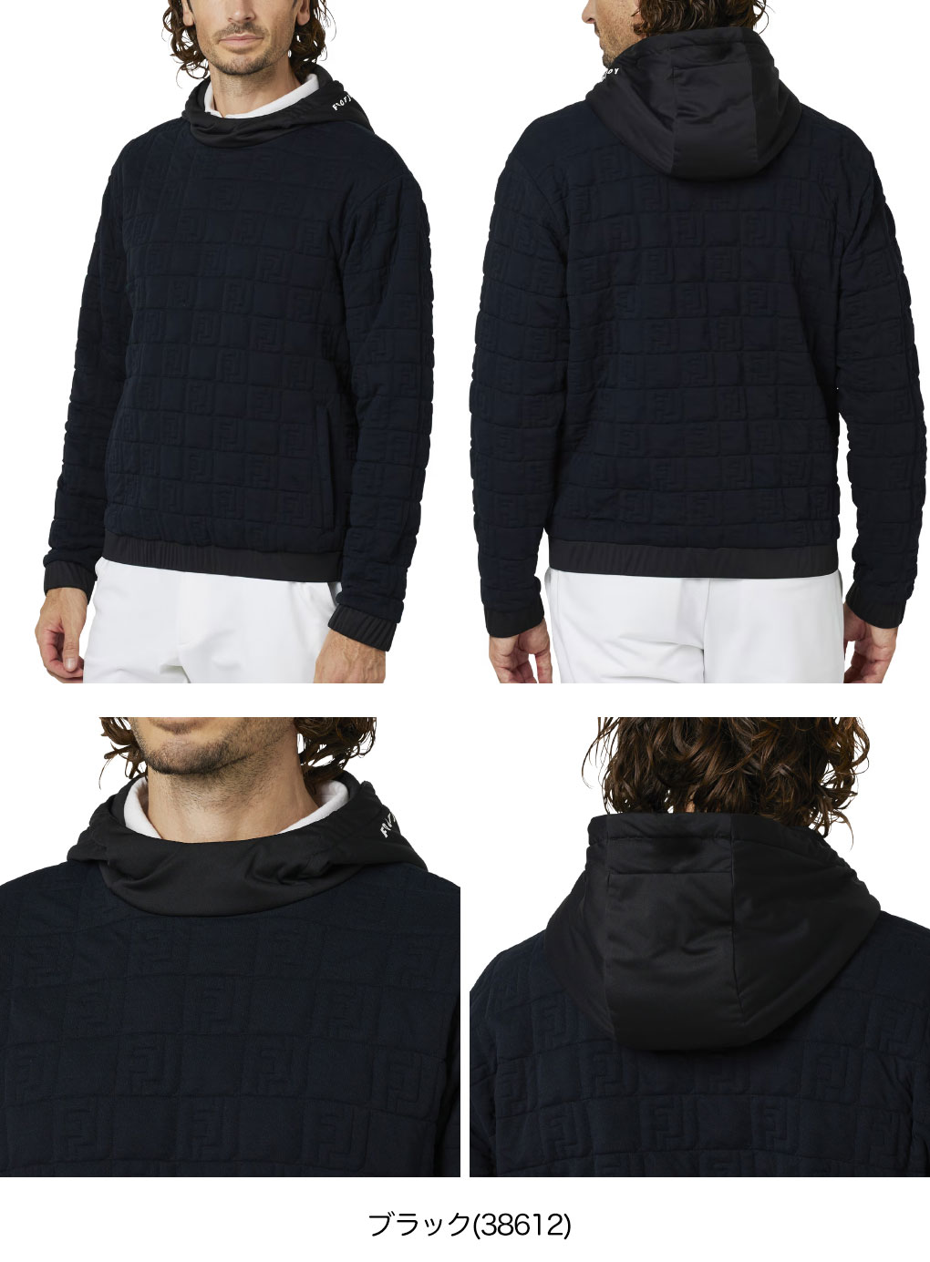 フットジョイ FJロゴジャカードフーディー FJ-F25-M04 メンズ ゴルフウェア FOOTJOY 2025秋冬モデル 日本正規品