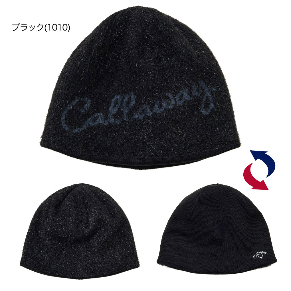 【ゴルフ祭 エントリーでポイント3倍】キャロウェイ リバーシブルビーニー C252912...