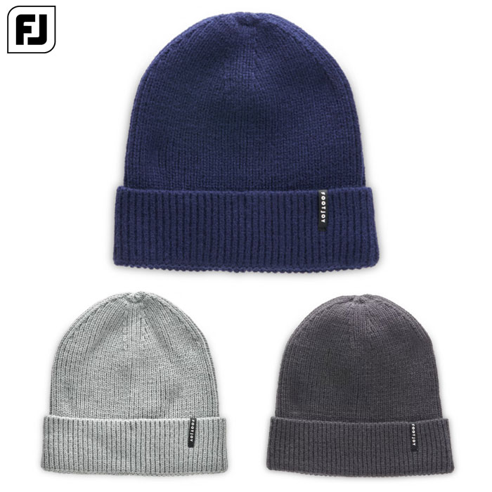 フットジョイ FJ カフビーニー メンズ ニット帽 あったか 防寒 ゴルフ 帽子 FOOTJOY 2025秋冬モデル ...