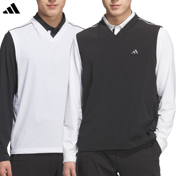 アディダス 接触冷感 Vネックベスト MBE71 メンズ ゴルフウェア ゴルフ 2026春夏モデル adidas 日本正規品