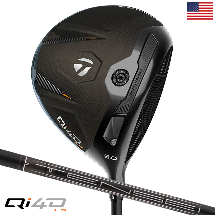 Rakuten - テーラーメイド Qi4D LS Driver ドライバー メンズ 右用 TENSEI 1K Black カーボン USA直輸入品 2026年モデル 並行輸入 TaylorMade ゴルフクラブ