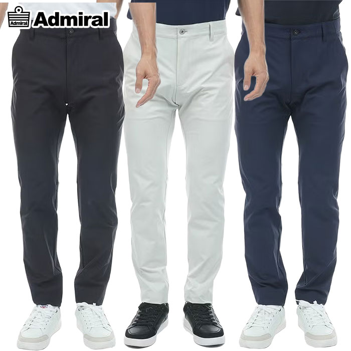 樂天商城 - アドミラル Admiral Golf 冷感ナイロン テーパードパンツ ADMA640 メンズ ゴルフウェア 2026春夏モデル 日本正規品