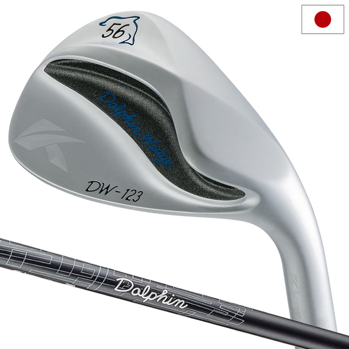 キャスコ DOLPHIN WEDGE DW-123 ウェッジ ストレートネック メンズ 右用 カーボンシャフト KASCO ゴルフクラブ 2023年モデル 日本正規品