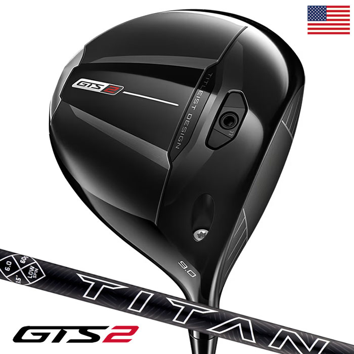 タイトリスト GTS2 Driver ドライバー メンズ 右用 Project X Titan Black カーボンシャフト Titleist 2026年モデル USA直輸入品 並行輸入 ゴルフクラブ