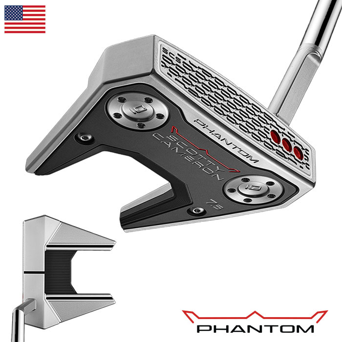 スコッティキャメロン PHANTOM 7.5 パター メンズ 右用 SCOTTY CAMERON 2026年モデル USA直輸入品 並行輸入 ゴルフクラブ