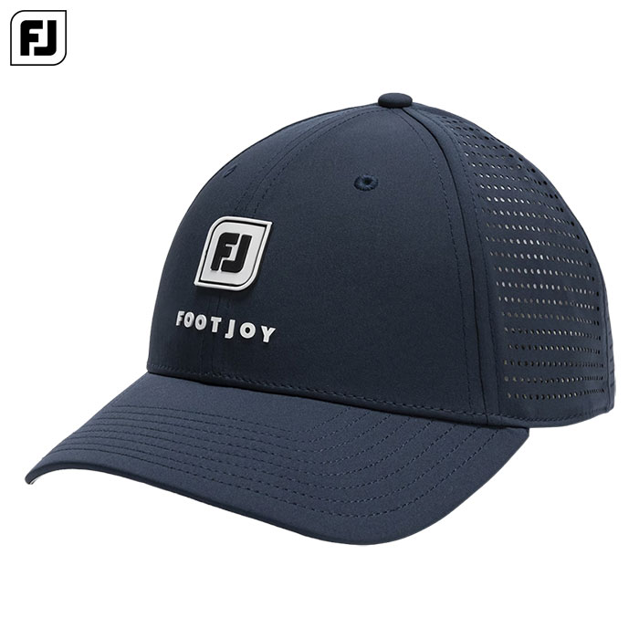 【エントリーで抽選 最大10万ポイント】フットジョイ パフォーマンストラッカーハット ネイビー メンズ ゴルフ 帽子 FOOTJOY 2026春夏モデル 日本正規品