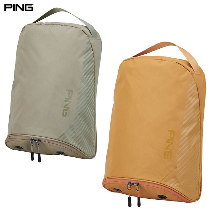 品番：GB-N2610 素材：ポリエステル サイズ：W-24、H-35、D-15.5(cm) 重量：約155g カラー：サンド、オレンジ 関連商品ピン PING GB-P2407 シューズバッグ 2024年モデル 日...アディダス コードカオス シューズケース RG896 ゴルフ 2026...PING ピン GB-N2611 アーバンライトスコープケース ゴルフ...3,080円3,168円3,520円アディダス ワーディング シューズ バッグ TP573 ゴルフ 202...アディダス ワーディング シューズ バッグ TP573 ゴルフ 202...キャスコ マルチバッグ KSMB-2605 ゴルフ シューズバッグ バ...2,910円2,904円4,400円PING ピン GB-L2510 モノグラムボールケース レディース ...PING ピン AC-U2610 カクタス アライメントスティックカバ...PING ピン AC-U2609 カクタスボールクリーナー ゴルフ 2...3,344円3,520円3,520円※パソコンやスマホによっては実際の色と多少異なる場合があります。 製品仕様 ・出し入れのしやすい軽量シューズケース ・開口部が大きく開きシューズの出し入れがしやすい形状 ・通気孔付きで、内部の蒸れを防ぎ、快適に使用可能 品番：GB-N2610 素材：ポリエステル サイズ：W-24、H-35、D-15.5(cm) 重量：約155g カラー：サンド、オレンジ