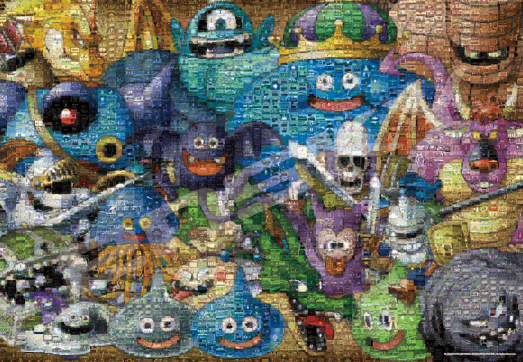 ジグソーパズル モンスターモザイクアート ドラゴンクエスト 1000ピース スクウェア・エニックス ENS-EP4867 パズル Puzzle ギフト 誕生日 プレゼント