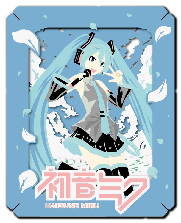 雑貨 初音ミク エンスカイ ENS-PT-223 雑貨 PAPER THEATER ペーパー シアター ギフト 誕生日 プレゼント 誕生日プレゼント クラフト ホビー