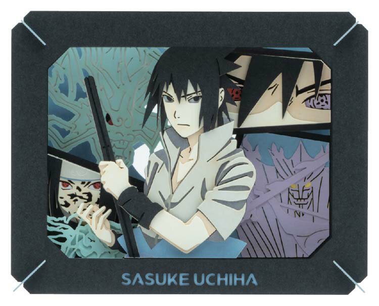 雑貨 サスケ （NARUTO -ナルト- 疾風伝） エンスカイ ENS-PT-340 雑貨 PAPER THEATER ペーパー シアター ギフト 誕生日 プレゼント 誕生日プレゼント クラフト ホビー あす楽対応