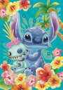 ジグソーパズル Stitch（スティッチ）-tropical blue- (リロ&スティッチ) 108ピース エポック社 EPO-72-009 ［CP-WS］［CP-PD］ パズル デコレーション パズデコ Puzzle Decoration 布パズル ギフト プレゼント