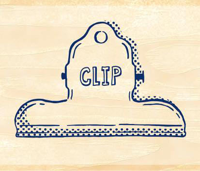 雑貨 ますてのあいぼう クリップ ビバリー BEV-TSW-088 文具 スタンプ ギフト 誕生日 プレゼント