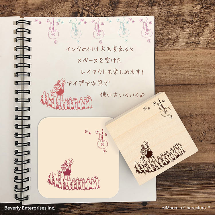 雑貨 いろどりはんこ MOOMIN ニョロニョロとライト (ムーミン) ビバリー BEV-TSW-1...