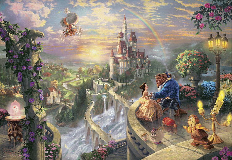 ѥ Beauty and the Beast Falling in Love () 1000ԡ ƥ衼 TEN-D1000-487 ѥ Puzzle ե  ץ쥼 ץ쥼 б