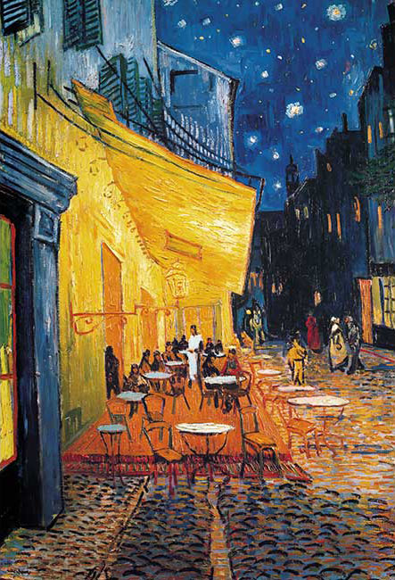 ジグソーパズル 夜のカフェテラス (ゴッホ) 120ピース アップルワン APP-120-027 パズル Puzzle ギフト 誕生日 プレゼント