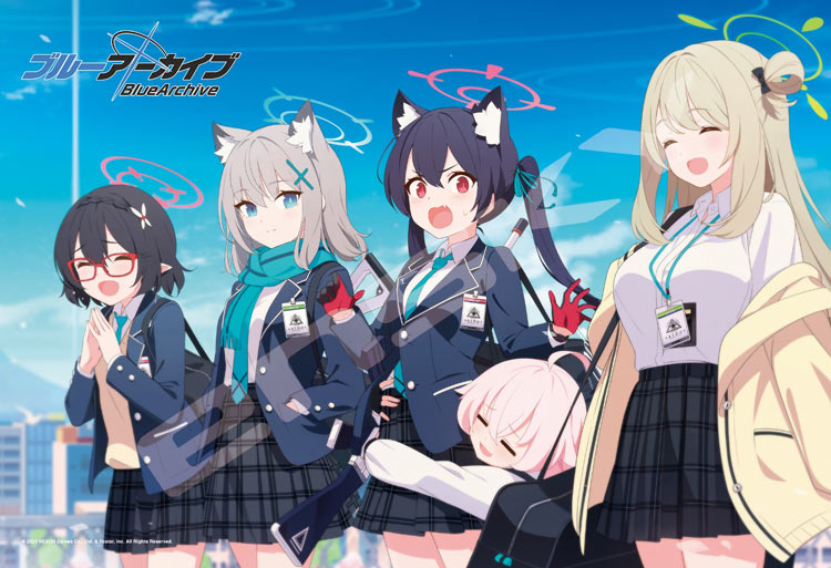 ジグソーパズル アビドス対策委員会 (ブルーアーカイブ) 300ピース エンスカイ ENS-300-3177 パズル Puzzle ギフト 誕生日 プレゼント 誕生日プレゼント