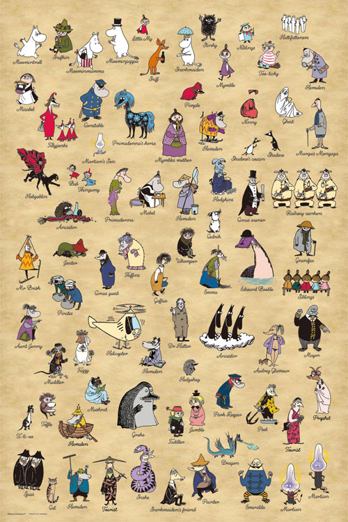 ジグソーパズルMOOMINALLS...