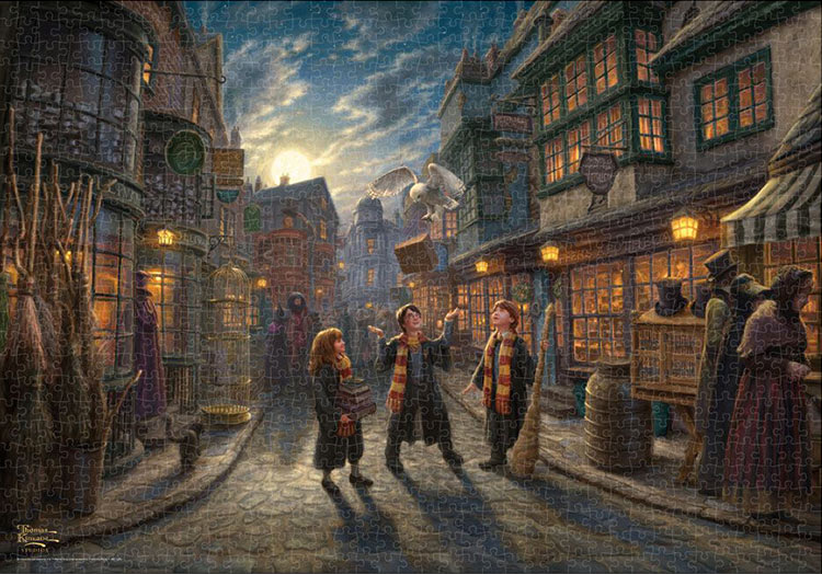 ジグソーパズル Harry Potter TM Diagon Alley TM (ハリーポッター) 1000ピース テンヨー TEN-B1000-850 パズル Puzzle ギフト 誕生日 プレゼント 誕生日プレゼント
