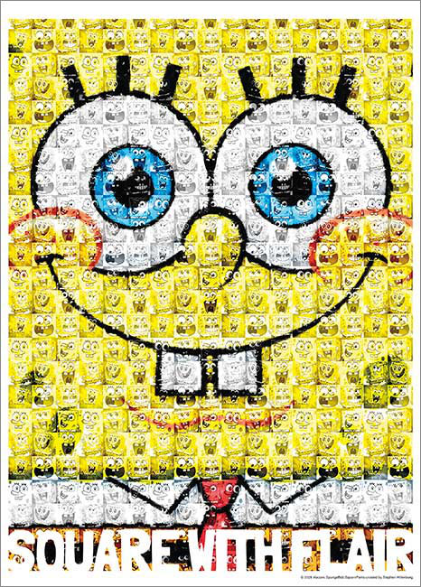 ジグソーパズル SPONGEBOB MOSAIC (スポンジ・ボブ) 500ピース アップルワン APP-500-337 パズル Puzzle ギフト 誕生日 ...
