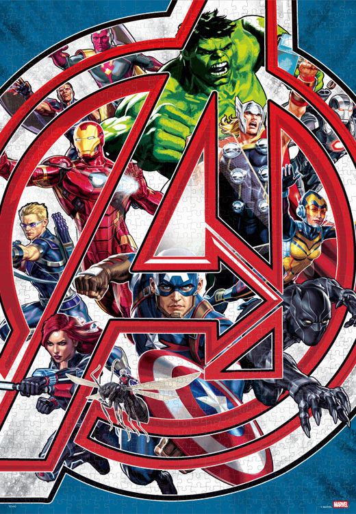 ジグソーパズル アベンジャーズ アッセンブル！ (マーベル) 1000ピース テンヨー TEN-R1000-643 パズル Puzzle ギフト 誕生日 プレゼント 誕生日プレゼント