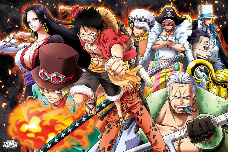 ENS-1000-582　ワンピース　劇場版「ONE PIECE STAMPEDE」 大戦炎上　1000ピース ［CP-O］ パズル Puzzle ギフト 誕生日 プレゼント