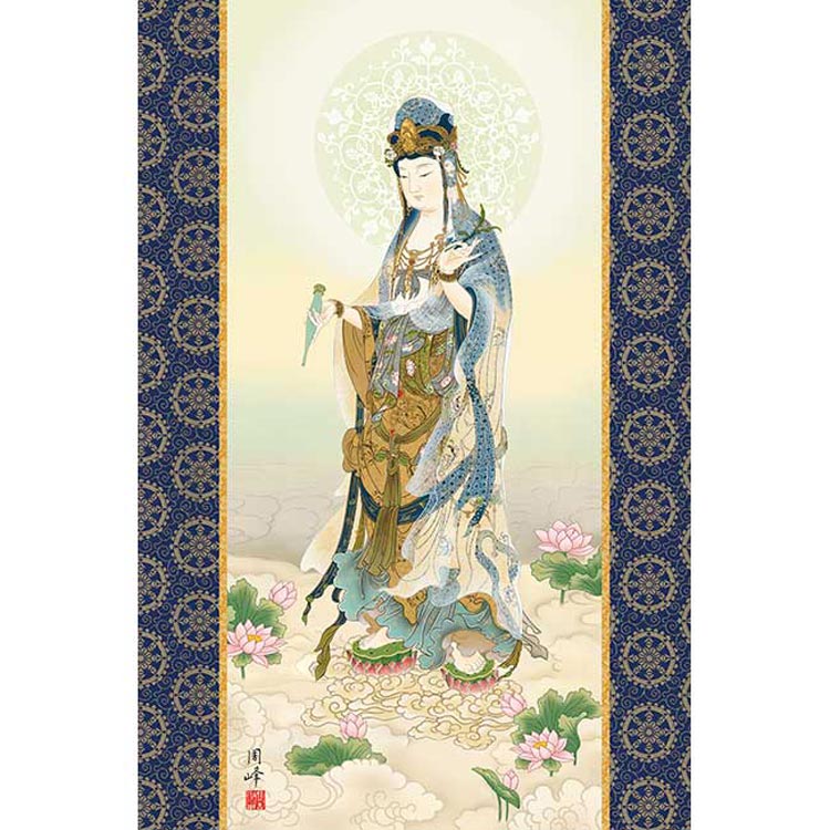 ジグソーパズル 蓮上観音菩薩（れんじょうかんのんぼさつ） (高畠 周峰) 1000ピース アップルワン APP-1000-850 ［CP-EN］ パズル Puzzle ギフト 誕生日 プレゼント 誕生日プレゼント