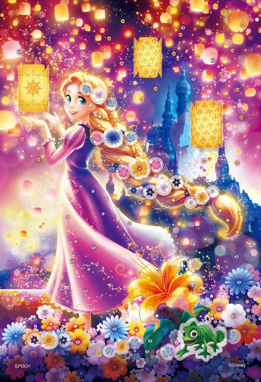 ジグソーパズル Rapunzel -Lantern Night- (ラプンツェル -ランタン ナイト-) (ラプンツェル) 300ピース エポック社 EPO-73-302 パズル デコレーション パズデコ Puzzle Decoration 布パズル ギフト プレゼント