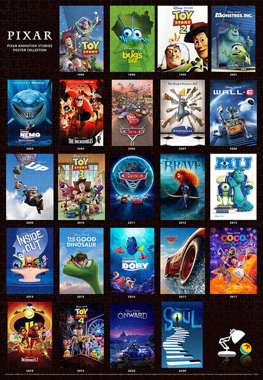 ジグソーパズル PIXAR ANMATION STUDIOS POSTER COLLECTION ディズニー 1000ピース テンヨー TEN-D1000-065 パズル Puzzle ギフト 誕生日 プレゼント 誕生日プレゼント