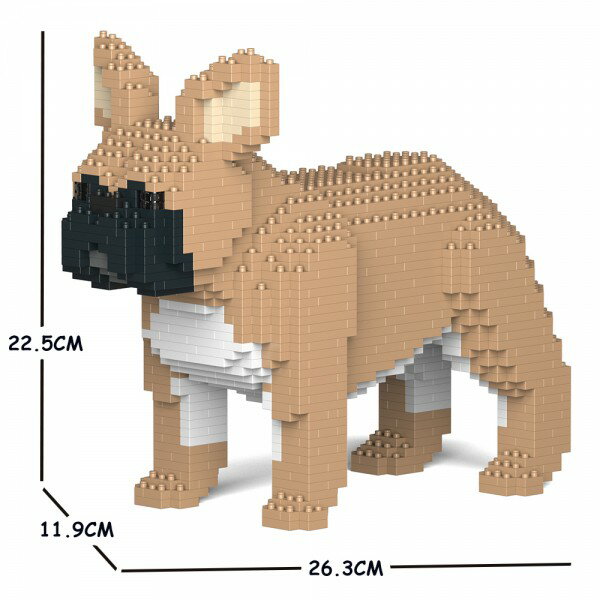 JEKCA ジェッカブロック フレンチ・ブルドッグ 02S-M01 Sculptor ST19FB02-M01