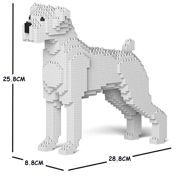 ボクサー 01S-M03 品番: ST19PT40-M03 ブロックの数: 約 960 シリーズ：Sculptor JEKCAがネジでブロックを固定する技術のパテントを持っています。 接着剤なしで組み立てたブロック同士を丈夫な構造にできます。 固定の手順は逆にすることも可能なので、組み立てる途中の間違いが元へ戻せますし、バラして他のアイテムに変えることも可能です。 このネジでブロックを固定する技術は一番簡単なやり方で、一番複雑な構造を実現させます。 今すぐにでもSculptureシリーズを手に入れて、ご自宅でミニ展示会を開きましょう。 *完成品ではございません。お客様ご自身で組み立てをして頂く商品です。 * 画面によって色合いが異なって見える場合がございます
