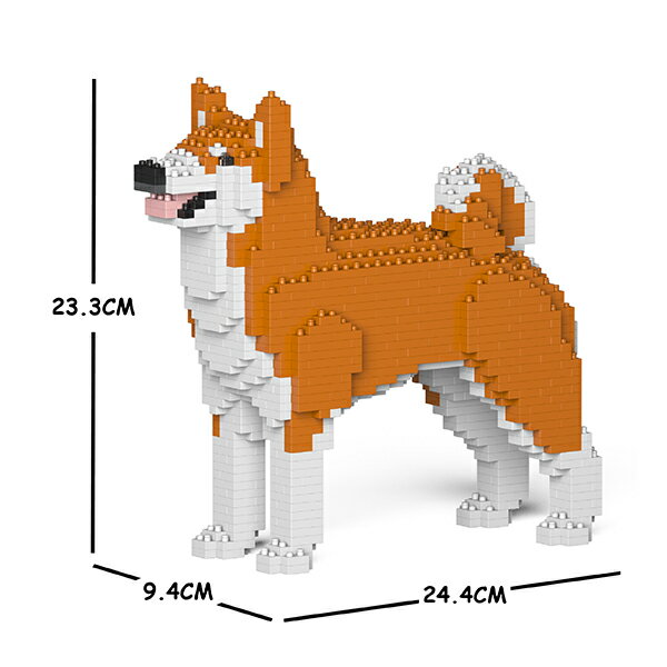 JEKCA ジェッカブロック 秋田犬01S-M01 Sculptor