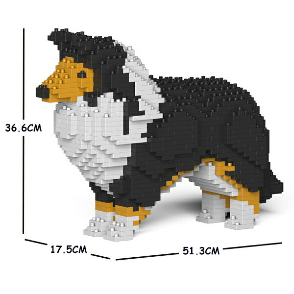 送料無料　JEKCA ジェッカブロック シェットランド・シープドッグ 01C-S02 Craftsman CM19PT03-S02 1