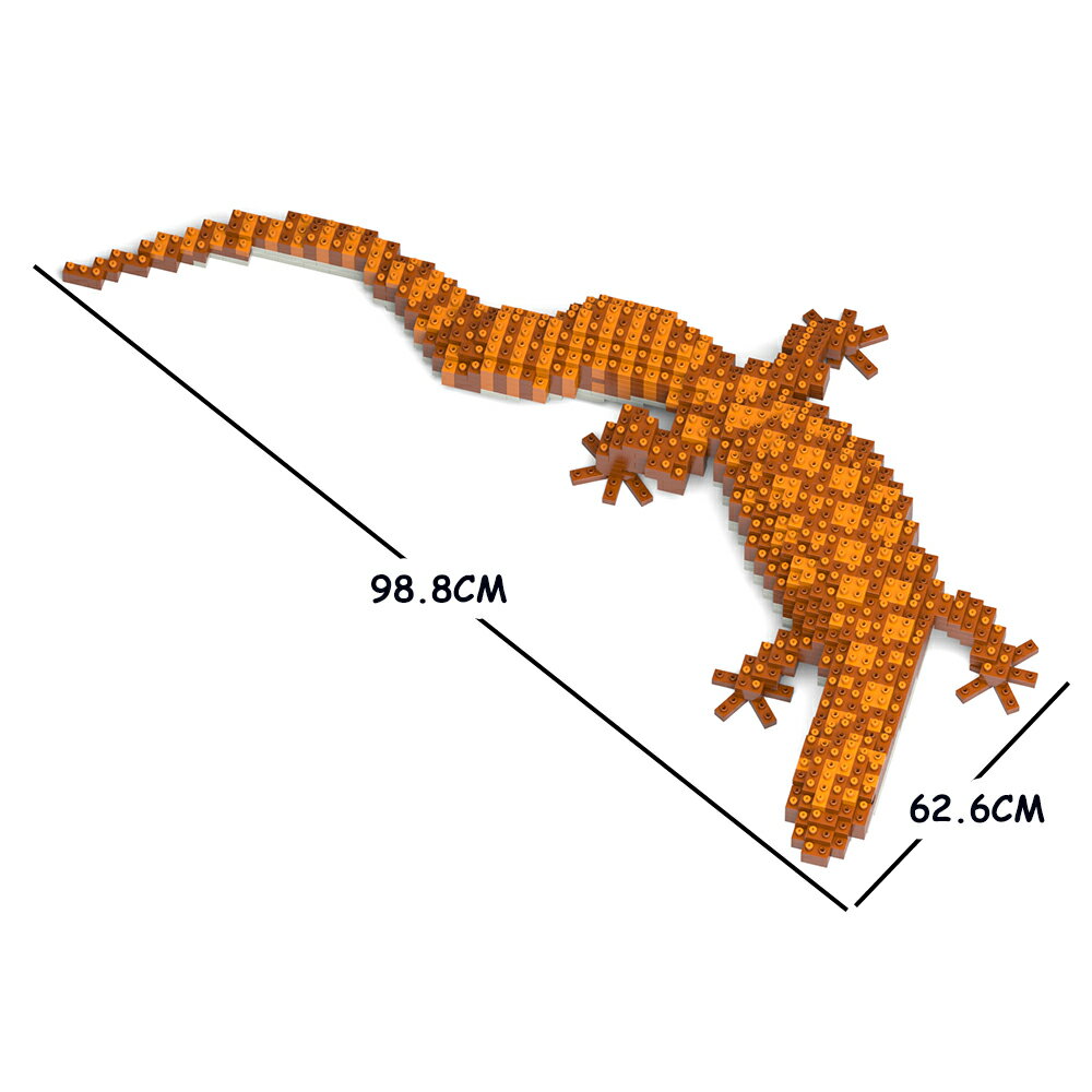 送料無料 JEKCA ジェッカブロック トゲオオオトカゲ 01C Craftsman CM19LZD04