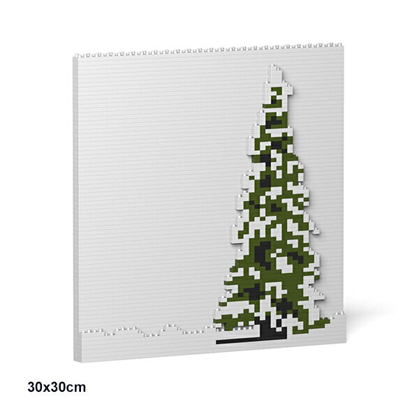 乐天商城 - JEKCA ジェッカブロック パネル - クリスマス 02S (30x30cm) Sculptor ST17BP02