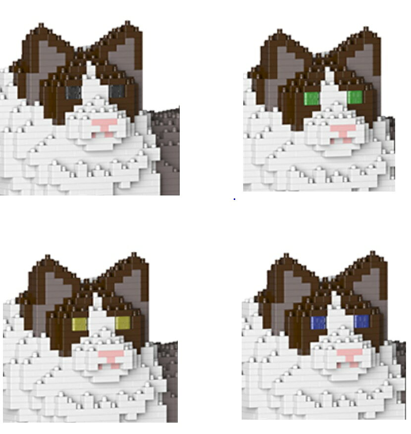 JEKCAのJEKCA ジェッカブロック ラグドール 02S-M01 Sculptor｜アングル3
