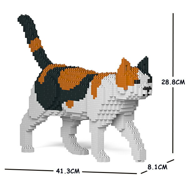 JEKCA ジェッカブロック ミケねこ 11S-M01 Sculptor