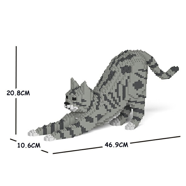 Rakuten - JEKCA ジェッカブロック グレートラ猫 (浅い色) ねこ 05S-M03 Sculptor