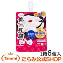 たらみ Tarami おいしい蒟蒻ゼリー PREMIUM 杏仁豆腐 150g （1箱 6個入）パウチ ゼリー飲料