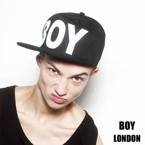 BOY LONDON ボーイロンドン 正規品 ロゴプリント キャップ ロック パンク ファッション ロックテイスト 黒 ブラック パンクテイスト ストリートキャップ ロック 着こなし BOYLONDON(ストリート 通販 かっこいい 帽子 キャップ 楽天)メンズモノ